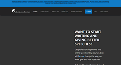 Desktop Screenshot of globalspeechwriter.com